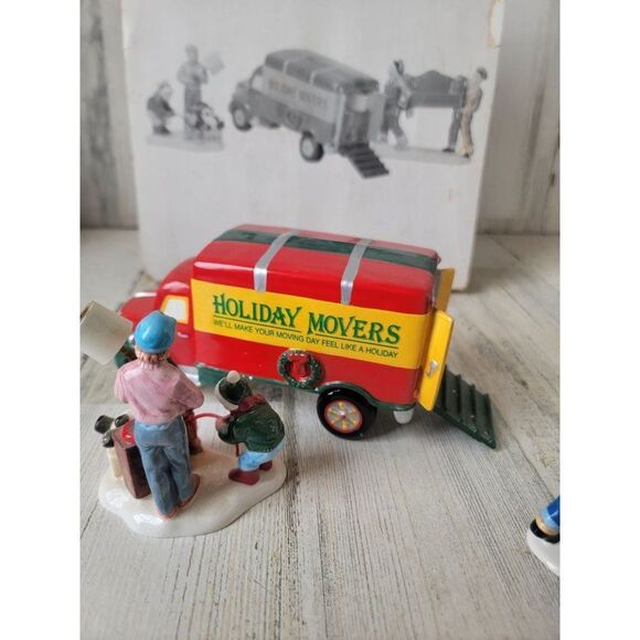 Dept 56 54892 Moving Day snow village set xmas - Picture 12 of 14